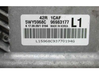 Блок управления двигателем Блок управления 96983177   Chevrolet Astra