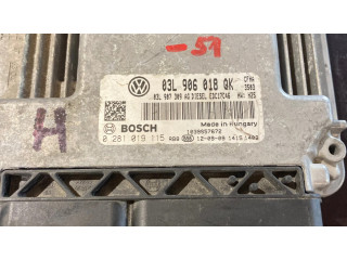 Блок управления двигателя 03L906018QK, 03L907309AG Skoda Yeti (5L)