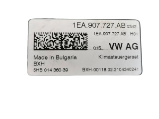 Блок управления климат-контролем 1EA907727AB, 22129050 Volkswagen ID.3