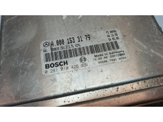 Блок управления двигателя A0001533179, 0281010426 Mercedes-Benz A W168
