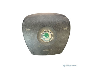 Подушка безопасности водителя 61664050C Skoda Fabia Mk2 (5J)