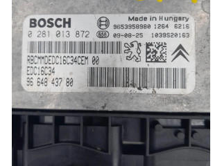 Řídící jednotka 9664843780 Citroen Berlingo 2009