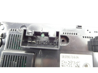 Блок управления климат-контролем 5E0907044K, 5HB01128240   Skoda Octavia Mk3 (5E)