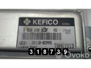 Блок управления двигателя 39110-02AA5 Hyundai Getz