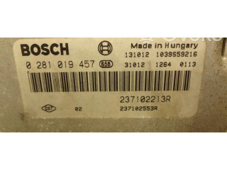 Блок управления двигателя 0281019457, 237102213R Dacia Logan II