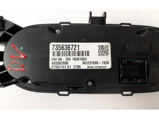 Блок управления кондиционера воздуха / климата/ печки (в салоне) 735636721, A83002800 Fiat 500L