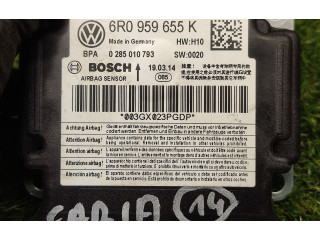 Блок подушек безопасности 6R0959655K, 0285010793   Skoda Fabia Mk2 (5J)