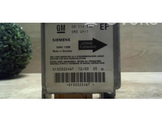 Блок подушек безопасности 9117519, 9117519   Opel Tigra A