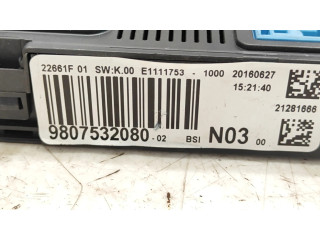 Блок предохранителей 9807532080 Peugeot 2008 I