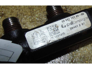 Топливная рампа 9804776780, 28497Z01   Citroen C4 Cactus   для двигателя BH02