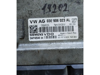Блок управления двигателя 03E906023AL, 5WP4054604 Skoda Fabia Mk3 (NJ)