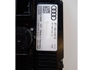 Блок управления климат-контролем 8T1820043Q   Audi A5 8T 8F