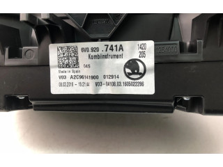 Панель приборов 6V0920741A   Skoda Fabia Mk3 (NJ)       