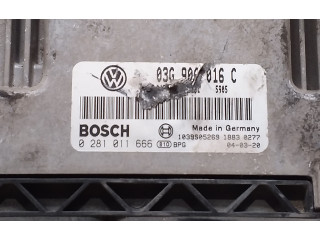 Řídící jednotka 03G906016C, 0281011666 Volkswagen Caddy 2004