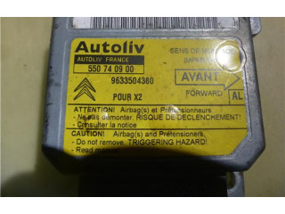 Блок подушек безопасности 550740900, 9633504380   Citroen Xantia