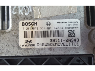Блок управления двигателя 2A943, 39111 KIA Ceed