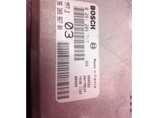 Блок управления двигателя 0261204717, 0261204717   Peugeot 306