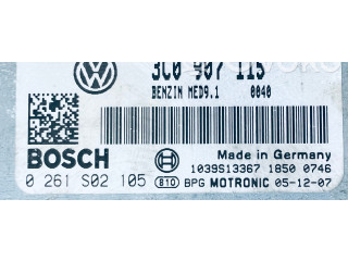Блок управления двигателя 3C0907115, 0261S02105   Volkswagen PASSAT B6