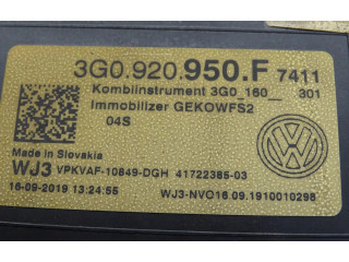 Панель приборов 3G0920950F   Volkswagen PASSAT B8       