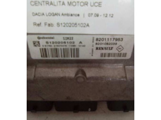 Блок управления двигателя S120205102A Dacia Logan II