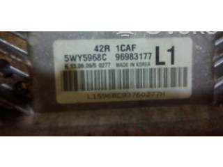 Блок управления двигателем Блок управления 96983177   Chevrolet Astra