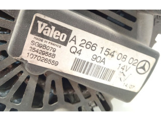 Генератор A2661540802, 2542955B   Mercedes-Benz A W169      