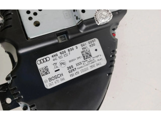 Přístrojová deska Audi A8 S8 D4 4H 2011 4H0920830D, 4H0920830F