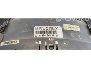 Přístrojová deska  Mercedes-Benz S W220 2003 A2205404611, 0263605046  