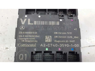 Блок управления A1669005311, A2C7403590100   Mercedes-Benz A W176