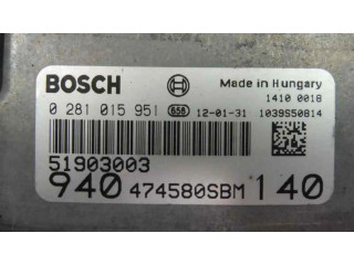 Řídící jednotka 51903003, 0281015951 Alfa Romeo Giulietta 2012