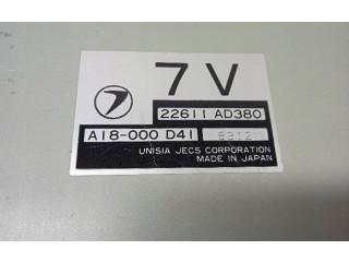 Блок управления двигателя 22611AD380   Subaru Impreza I
