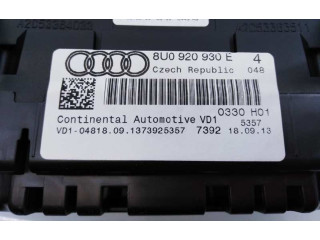 Панель приборов 8U0920930E, A2C85062100 Audi Q3 8U