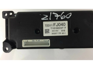 Блок управления климат-контролем 72311FJ040, Z1760   Subaru XV