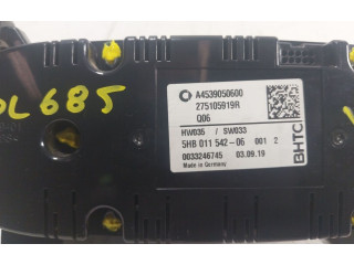 Блок управления климат-контролем A4539050600, A4539050600 Smart ForFour II W453