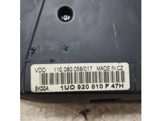 Блок управления климат-контролем 1U0920810F, 110080058017   Skoda Octavia Mk1 (1U)