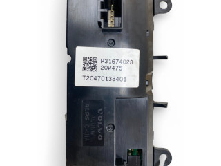 Блок управления климат-контролем 31674023, P31674023   Volvo XC90