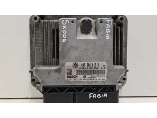 Блок управления двигателя 045906013B, 045906013E Skoda Fabia Mk2 (5J)