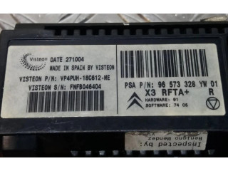 Блок управления климат-контролем 96573328   Citroen Berlingo