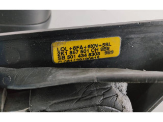 Zpětné zrcátko  Volkswagen Caddy 2007  2K1857501CH, 5014348303  