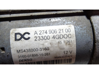 Стартер A2749062100, 233004GD0C Infiniti Q50