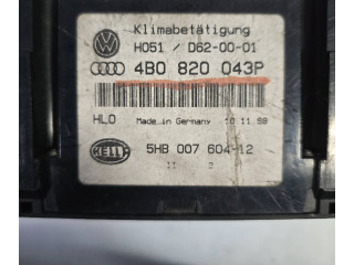 Блок управления климат-контролем 4B0820043P, D620001 Audi A6 S6 C5 4B