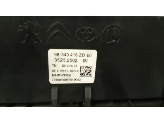 Блок управления климат-контролем 98340416ZD00 Citroen Berlingo