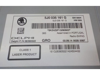 Блок комфорта 5J0035161G, 5J0035161G Skoda Fabia Mk2 (5J)