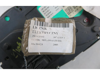 Спидометр (приборный щиток) P9654485280, P9654485280 Peugeot 307 2005