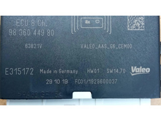 Блок управления парковки