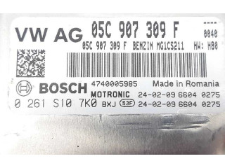 Блок управления двигателя 05C907309F, 0261S107K0 Seat Ibiza V (KJ)