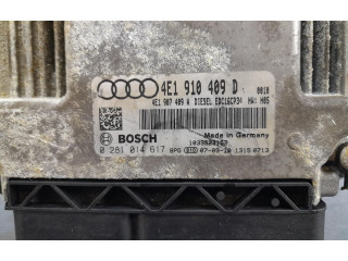 Блок управления двигателем Блок управления 4E1910409D, 4E1910409D   Audi A8 S8 D3 4E