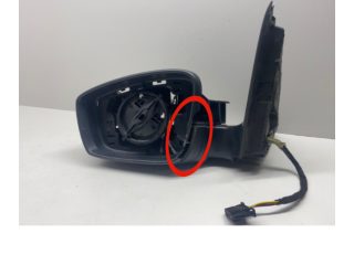 Зеркало электрическое Skoda Fabia Mk3 (NJ) 2015 - 2021 года