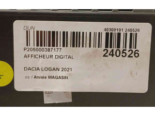 Дисплей 281156311R Dacia Logan III