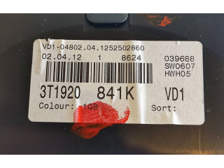 Панель приборов 3T1920841K, VD104802   Skoda Superb B6 (3T)       